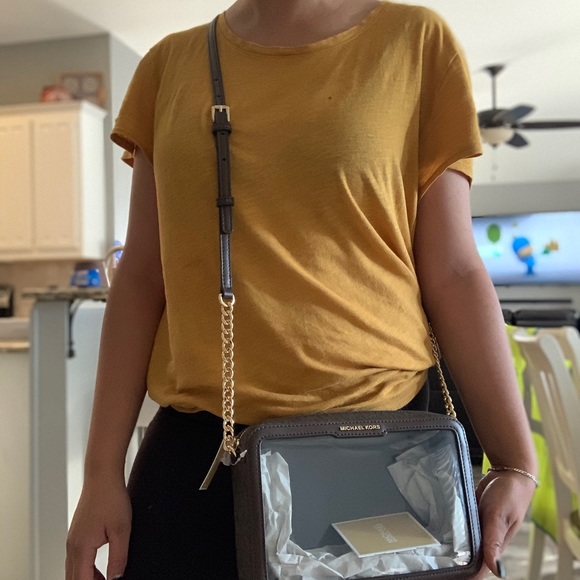 New🥰 Mk Jet set east west clear crossbody - Picture 6 of 6